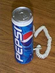 Pepsi Can Phone from Phone Phun Novelty Telephones PLUS